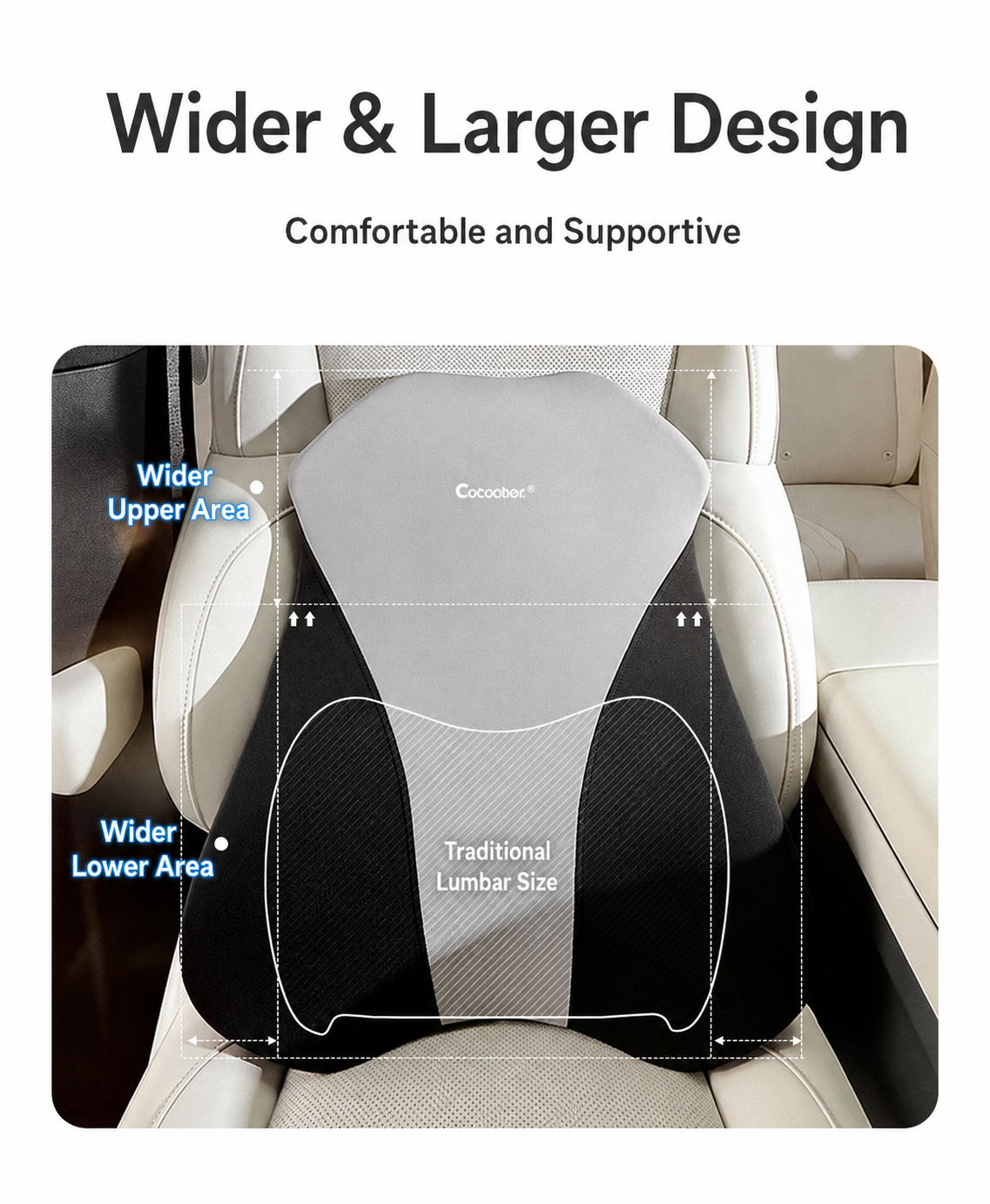 Far-infrared Heating Lumbar Support Cushion